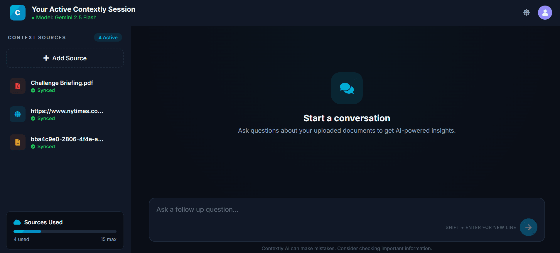 Contextly-AI screenshot 1