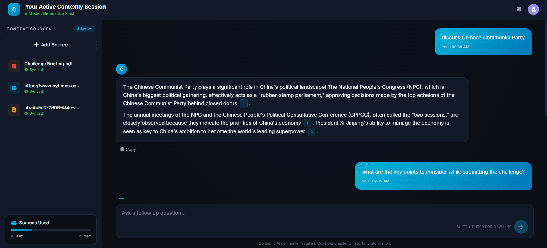 Contextly-AI screenshot 2